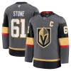 Vegas Golden Knights Hockeydrakt Fanatics Premium Mark Stone 2024-25 Grå Tredje - Herre